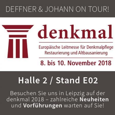 Deffner & Johann on Tour: denkmal, Leipzig 2018