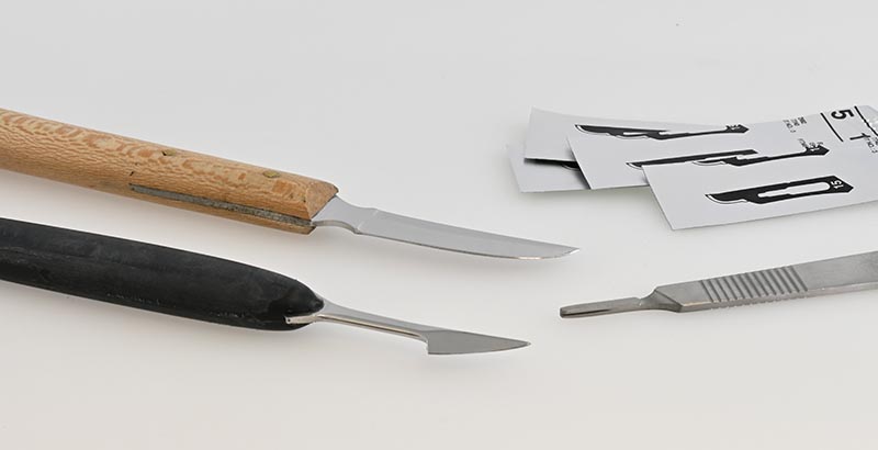 Scraping Knives & Scalpels