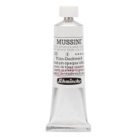 MUSSINI® Feinste Künstler-Harzölfarbe Titan-Deckweiß, 150 ml