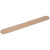 Wooden Spatula, rounded Edges, 150 x 17 x 1.6 mm