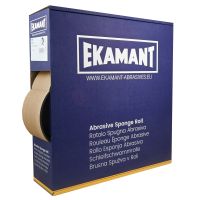 Ekamant Abrasive Pads P280 Grit 140 × 113 × 5 mm, Roll 25 m