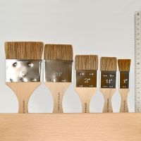 Ox Hair Brush (Varnish Brush), flat_3