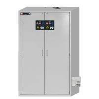 asecos® Safety Cabinet S-CLASSIC, Width 1200 mm, Light Grey RAL 7035