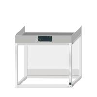 asecos® Base Frame for Hazardous Materials Work Station, 1200 x 625 x 865 mm