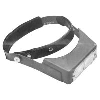 BERGEON Stereo Headband Magnifier, 2, 5 x