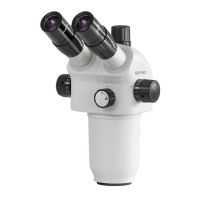 KERN® Stereo Zoom Microscope Head OZP 552, 0.6x - 5.5x