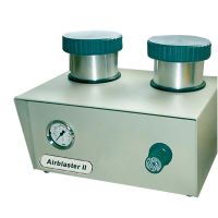 Resko Airblaster II WPS Feinstrahlgerät inkl. 3 Düsen (0,8 mm / 1,2 mm / 1,8 mm), inkl. 2 x Einhanddüsen und Servoventil