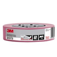 3M™ Masking Tape 2072 Pink, Sensitive, 30 mm x 50 m_2