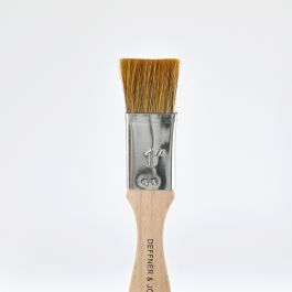 Ox Hair Brush (varnishing brush) flat, size 1"