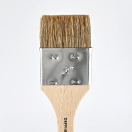 Ox Hair Brush (varnishing brush) flat, size 2"