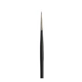 Oil Paintbrush, round, finest natural hair, size 1