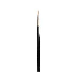 Oil Paintbrush, round, finest natural hair, size 4