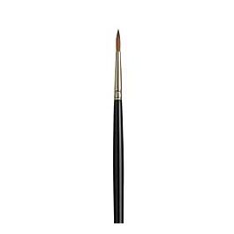 Oil Paintbrush, round, finest natural hair, size 10