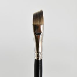 Tiziano Oil/Acrylic Painting Brush slanted, flat, size 14