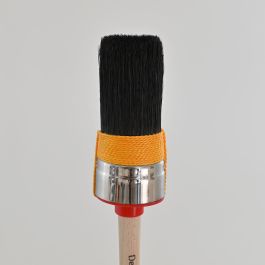 Wistoba Ring Ferrule Paint Brush Oval, size 6