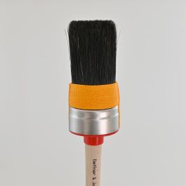 Wistoba Ring Ferrule Paint Brush Oval, size 10