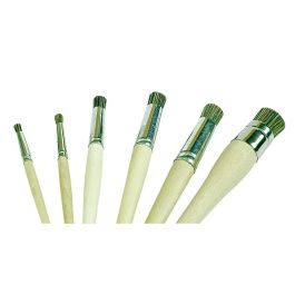 Surface Preparation Brush, Round, 2, Ø 8 mm, Bristle Length 12 mm