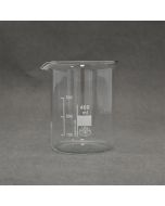 Becherglas, niedere Form mit Ausguss, 400 ml