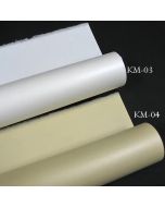 Hiromi Japanpapier - Surface Gampi White, maschinengefertigt, 160 g/m², Rolle à 96,5 cm x 10 m