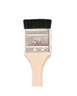 Surface Preparation Brush, Extra Short, Flat, 40 mm, Hair Length 14 mm
