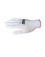 Gloves finest Quality, white, Size 8/S