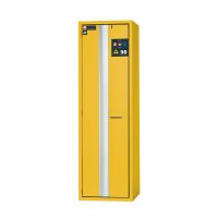 asecos® Phoenix Folding Door Cabinet 1-door, Shelfs, yellow