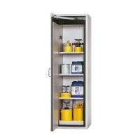 asecos® Safety Cabinet S-CLASSIC, Width 600 mm, Lightgrey RAL 7035