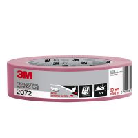 3M™ Masking Tape 2072 Pink, Sensitive, 30 mm x 50 m_3