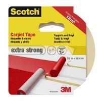 Scotch® Double-Sided Adhesive Tape 4202 White, Extra Strong, 50 mm x 20 m