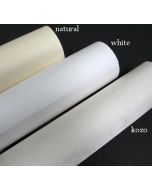 Hiromi Japan Papier - Niyodo Natural, maschinengefertigt, 50 g/m², Rolle à 109,2 cm x 20 m