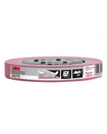 3M™ Masking Tape 2072 Pink, Sensitive, 18 mm x 50 m