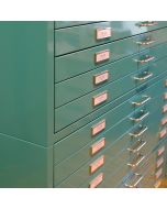 Drawer Cabinet, example in turquoise