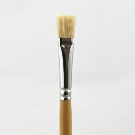 Artists’ Bristle Brush, flat-straight, Size 12