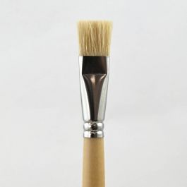 Artists’ Bristle Brush, flat-straight, Size 16