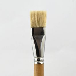 Artists’ Bristle Brush, flat-straight, Size 20