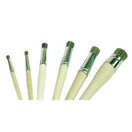 Surface Preparation Brush, Round, 4, Ø 12 mm, Bristle Length 14 mm
