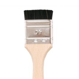 Surface Preparation Brush, Extra Short, Flat, 40 mm, Hair Length 14 mm